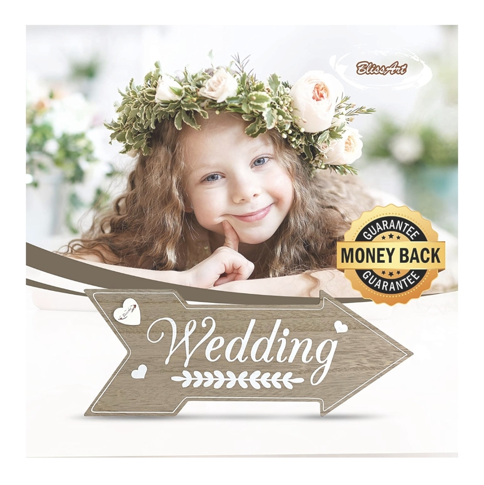 Rustic wedding sign - Picture 4 of 7